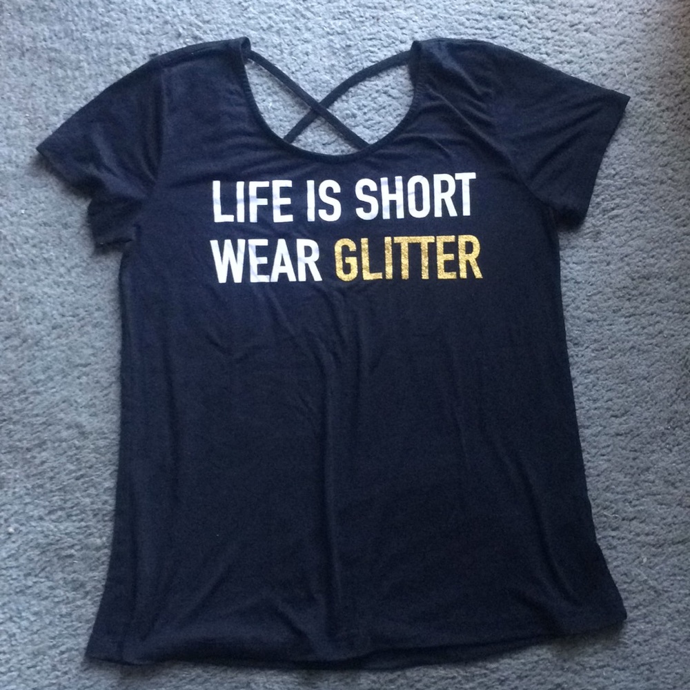 Wear Glitter shirt